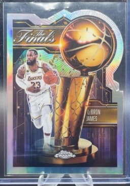 LeBron James #FIN-1 2025-26 Topps Chrome Basketball Finals
