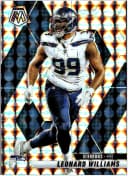 Leonard Williams #61 2025 Panini Mosaic Mosaic No Huddle Silver