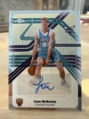 Liam McNeeley #NS-LMC Rookie Card 2025-26 Topps Chrome Basketball Next Stop Signatures