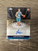 Liam McNeeley #TAUR2-LMC Rookie Card 2025-26 Topps Chrome Basketball Topps Autograph Issue Rookies 2