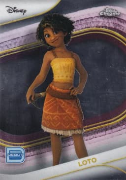 Loto #12 2025 Topps Chrome Disney Base Card
