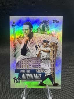Lou Gehrig #LHA-4 2025 Topps Series 1 Baseball - Celebration Series Legendary Home Field Advantage