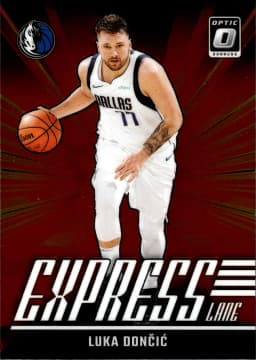 Luka Doncic #6 2024-25 Donruss Optic Express Lane