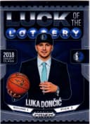 Luka Doncic #13 2024-25 Panini Prizm Black Luck of the Lottery