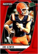 Luke Altmyer #156 2025 Panini Prizm Draft Picks Prizms Red