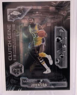 Magic Johnson #CG-28 2025-26 Topps Chrome Basketball Clutch Gene