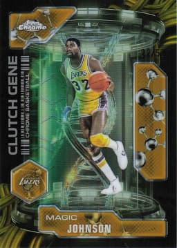 Magic Johnson #CG-28 2025-26 Topps Chrome Basketball Clutch Gene
