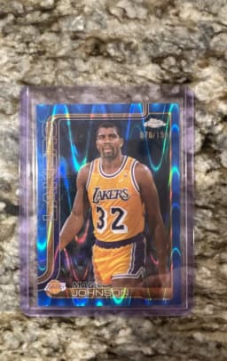 Magic Johnson #TCA-MJ 2025-26 Topps Chrome Basketball Topps Chrome Autographs