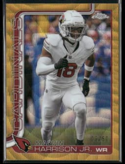 Marvin Harrison Jr. #FSA-MH 2025 Topps Chrome Football Future Stars Autographs