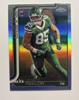 Mason Taylor #400 Rookie Card 2025 Topps Chrome Football