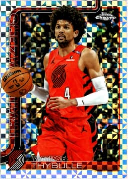 Matisse Thybulle #169 2025-26 Topps Chrome X-Fractor