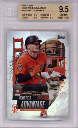 Matt Chapman #HA-11 2025 Topps Baseball Home Field Advantage