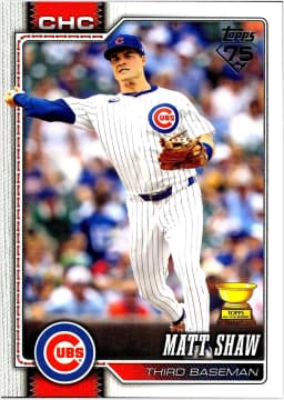 Matt Shaw #27 2026 Topps Series 1