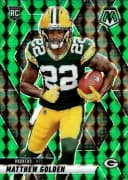 Matthew Golden #323 Rookie Card 2025 Panini Mosaic Mosaic Green