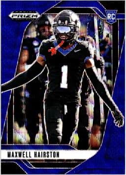 Maxwell Hairston #45 2025 Panini Prizm Draft Picks Prizms Blue Wave