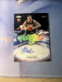 Micah Peavy #FS-MP Rookie Card 2025-26 Topps Chrome Basketball Future Stars Autographs