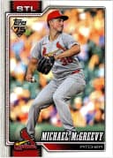 Michael McGreevy #161 2026 Topps Series 1