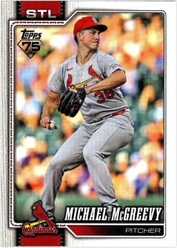 Michael McGreevy #161 2026 Topps Series 1