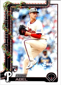 Mick Abel #H111 Rookie Card 2025 Topps Holiday