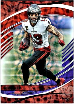 Mike Evans #27 2025 Panini Absolute Red, White and Blue Kaleidoscope