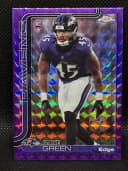 Mike Green #376 Rookie Card 2025 Topps Chrome Football