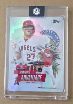 Mike Trout #HA-6 2025 Topps Series 1 Baseball - Celebration Series Home Field Advantage