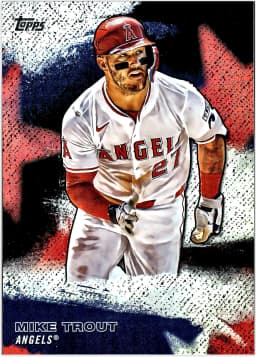 Mike Trout #SMLB-7 2026 Topps Series 1 Stars of MLB