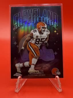 Myles Garrett #ACT-15 2025 Topps Chrome Football All Chrome Team