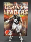 Myles Garrett #LL-18 2025 Topps Chrome Football Lightning Leaders