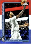 Naji Marshall #28 2025-26 Topps Chrome Red White and Blue Refractor