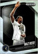 Naz Reid #45 2024-25 Panini Prizm Black Silver