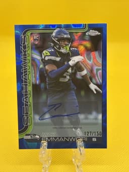 Nick Emmanwori #RA-NE Rookie Card 2025 Topps Chrome Football Rookies Autograph Variation