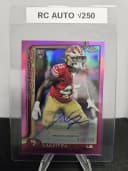 Nick Martin #RRA-NMA Rookie Card 2025 Topps Chrome Football Rookie Autographs Variation