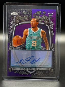 Nick Smith Jr. #SS-NSJ 2025-26 Topps Chrome Basketball Signature Style