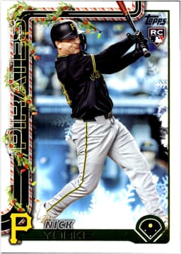 Nick Yorke #H115 Rookie Card 2025 Topps Holiday