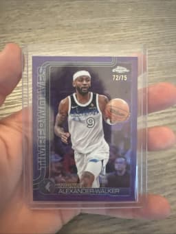 Nickeil Alexander-Walker #193 2025-26 Topps Chrome Basketball