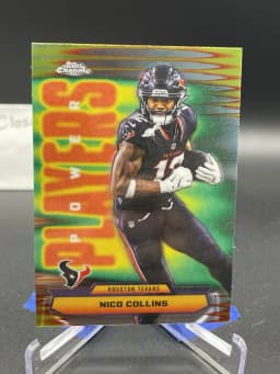 Nico Collins #PP-30 2025 Topps Chrome Football Power Players
