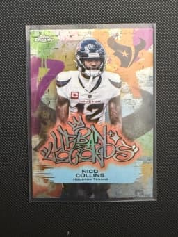 Nico Collins #UL-9 2025 Topps Chrome Football Urban Legends