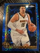 Nikola Jokić #25 2025-26 Topps Chrome Basketball Base Card Variations