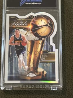 Nikola Jokić #FIN-4 2025-26 Topps Chrome Basketball Finals