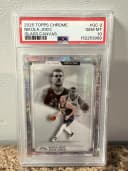 Nikola Jokić #GC-2 2025-26 Topps Chrome Basketball Glass Canvas