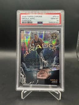 Nikola Jokić #PX-6 2025-26 Topps Chrome Basketball Paradox
