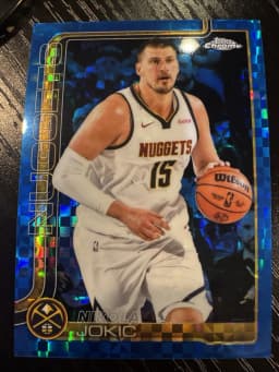 Nikola Jokić #RS-7 2025-26 Topps Chrome Basketball Rock Stars