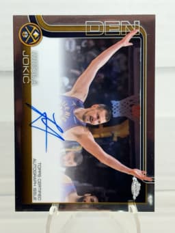 Nikola Jokić #TCA2-NJ 2025-26 Topps Chrome Basketball Topps Chrome Autographs II
