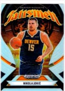 Nikola Jokic #9 2024-25 Panini Prizm Black Talismen Prizms Silver