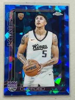 Nique Clifford #274 Rookie Card 2025-26 Topps Chrome Basketball