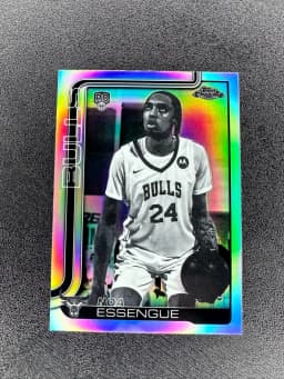 Noa Essengue #H-19 Rookie Card 2025-26 Topps Chrome Basketball Helix