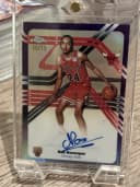 Noa Essengue #NS-NE Rookie Card 2025-26 Topps Chrome Basketball Next Stop Signatures