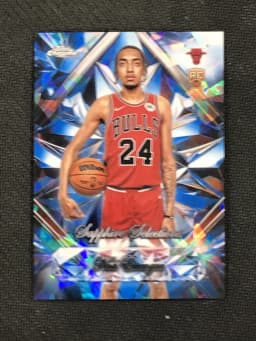 Noa Essengue #SS-11 Rookie Card 2025-26 Topps Chrome Basketball Sapphire Selections