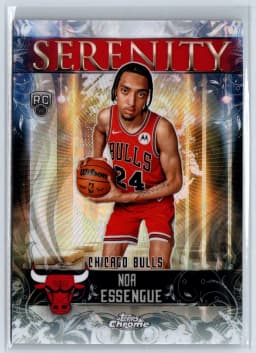 Noa Essengue #SY-15 Rookie Card 2025-26 Topps Chrome Basketball Serenity